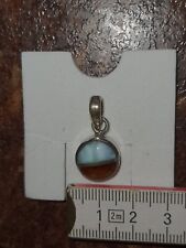 Kettenanhänger silber larimar gebraucht kaufen  Neitersen