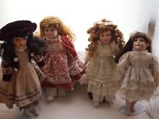 Lot porcelain dolls for sale  Brick