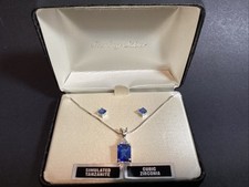 Simulated tanzanite pendant for sale  Waretown