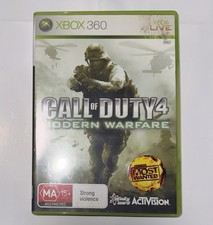 + Manual XBOX 360 Call Of Duty 4 Modern Warfare, usado comprar usado  Enviando para Brazil
