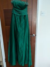 Emerald green strapless for sale  LONDON