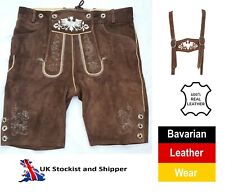 Lederhosen leather mens for sale  CHICHESTER