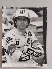 Nelson piquet fotografia usato  Zandobbio