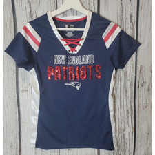 Camiseta feminina NFL New England Patriots tamanho P 2-6 BOGO comprar usado  Enviando para Brazil