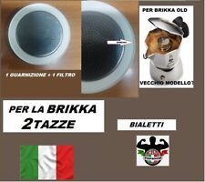 FILTRO INOX + GUARNIZIONE 2-TAZZE PER LA CAFFETTIERA BRIKKA VECCHIO MODELLO comprar usado  Enviando para Brazil