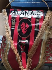 Gagliardetto pennant milan usato  Reggio Emilia