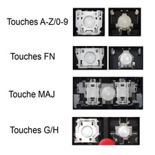 Touche clavier français d'occasion  Plougastel-Daoulas