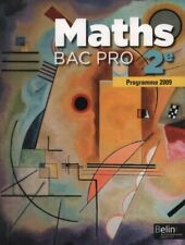 Maths bac pro d'occasion  Hennebont