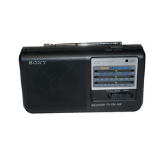 Antigo Sony Modelo ICF-36 Transistor AM FM TV Tempo 4 Bandas Rádio com Alça, usado comprar usado  Enviando para Brazil