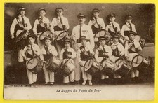 Cpa paris fanfare d'occasion  Paimbœuf