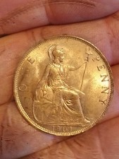 Queen victoria penny d'occasion  Expédié en Belgium