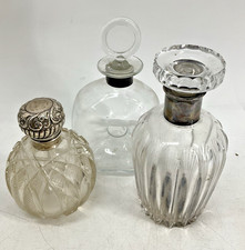 Three vintage decanters for sale  LYMINGTON