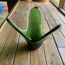 Large murano green for sale  BIRMINGHAM