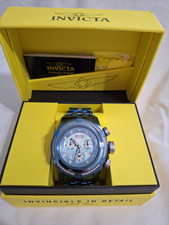 Usado, Relógio Invicta Reserve Bolt Zeus 39325 edição gelo azul cabo prata 53 mm  comprar usado  Enviando para Brazil