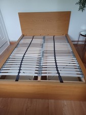 Ikea wooden bed for sale  SALISBURY