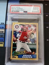 Usado, 2012 Topps Bryce Harper RC 1987 Minis Future Stars PSA 10 #TM150 POP 94 comprar usado  Enviando para Brazil