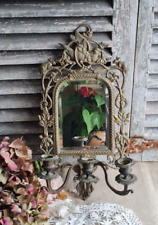 Ancien miroir bronze d'occasion  Le Poinçonnet