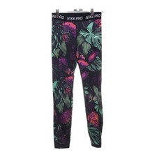 Używany, Nike Pro, Legginsy sportowe, Rozmiar: 156/166, Czarny/Zielony/Fioletowy/Wielokolorowe #59W na sprzedaż Używany, Nike Pro, Legginsy sportowe, Rozmiar: 156/166, Czarny/Zielony/Fioletowy/Wielokolorowe #59W na sprzedaż  PL