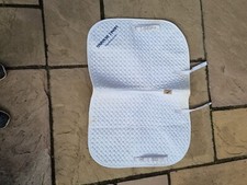Numnah white jumping for sale  BOURNE