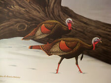 Wild turkey lithograph for sale  Tacoma