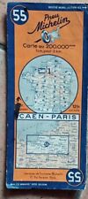 Carte michelin caen d'occasion  France