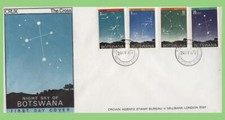 Botsuana 1972 céu noturno, estrelas conjunto na capa do primeiro dia comprar usado  Enviando para Brazil