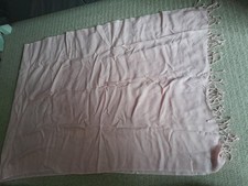 Pale pink pashmina for sale  EASTLEIGH