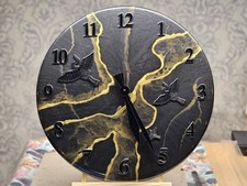 Moderne wanduhr epoxidharz gebraucht kaufen  Freilingen, Leuterod, Wölferlingen