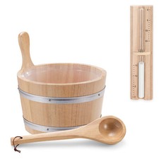 Secchiello sauna legno usato  Spedire a Italy