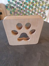 Hundepfote lampe holz gebraucht kaufen  Münster