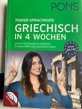 Pons sprachkurs griechisch gebraucht kaufen  Ostelsheim