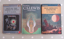 THE SPACE TRILOGY BY C S LEWIS - A SET OF THREE VINTAGE PAN PAPERBACKS comprar usado  Enviando para Brazil