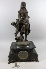 60cm figurenuhr tischuhr gebraucht kaufen  Stadtbergen