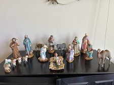 Grande crèche ancienne d'occasion  Templeuve