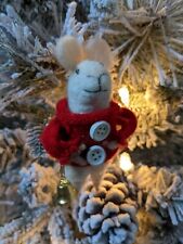 Wool mouse ornament for sale  Columbus