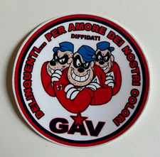 Adesivo ultras gav usato  Castelfiorentino