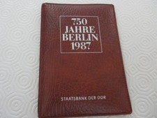 Ddr münzmappe mark gebraucht kaufen  Brieskow-Finkenheerd