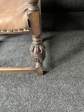 Old carver leather for sale  NOTTINGHAM