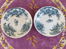 Assiettes plates faience d'occasion  France