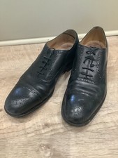 Smart black brogue for sale  LEEK
