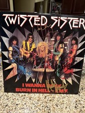 Usado, LP Twisted Sister originalmente assinado por Dee French Ojeda Mendoza Pero comprar usado  Enviando para Brazil