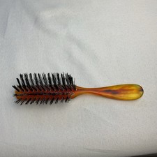 Usado, Escova de cabelo vintage Hamrick Professional Stylist marrom Lucite 8” comprar usado  Enviando para Brazil