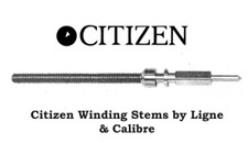 1x Haste de enrolamento Citizen por Ligne & Calibre [Lista suspensa] -- NOS comprar usado  Enviando para Brazil