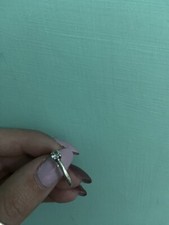 Anello solitario argento usato  Villa Celiera