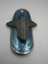 Adler werke steuerkopfschild gebraucht kaufen  Zeltingen-Rachtig