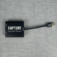 Placa de captura de vídeo 4K 1080p HDMI USB 3.0 jogo transmissão ao vivo gravação de tela EUA comprar usado  Enviando para Brazil