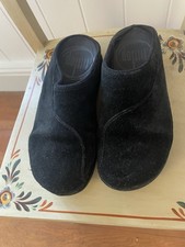 Fitflop black suede for sale  GAINSBOROUGH