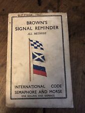 Brown signal reminder for sale  RYDE