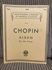Chopin album piano for sale  Kulpmont