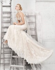 Brautkleid hochzeitskleid knop gebraucht kaufen  Leipzig